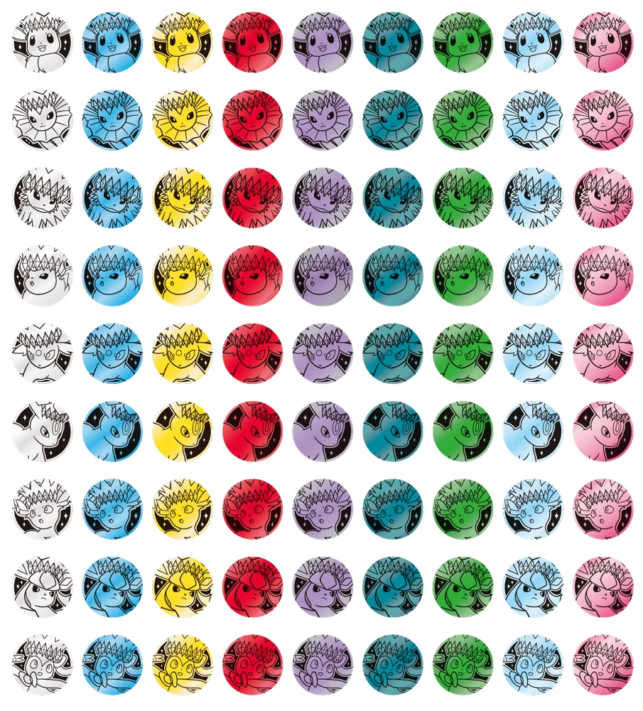 Pokemon TCG: Terastal Gathering Coin Set Chinese - Espeon (1 Booster + 1 Coin + 1 Card)